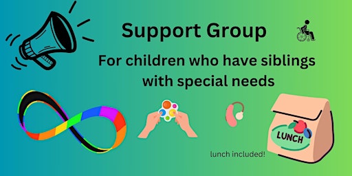 Image principale de Support Group for Siblings of children with special needs
