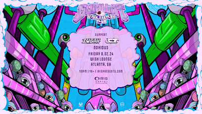 Iris Presents: Gorilla T "Wonk Factory" Tour @ Wish | Fri, August 2nd!