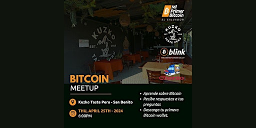 Primaire afbeelding van Mi Primer Bitcoin Meetup