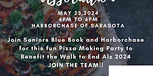 Pizza Making & Wine Party to Benefit The Walk to End Alzheimer's 2024 primary image