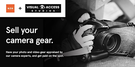 Primaire afbeelding van Sell your camera gear (free event) at Visual Access Studios