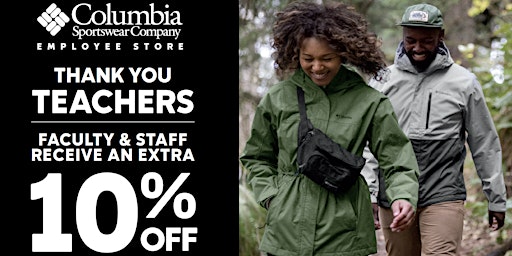 TEACHER APPRECIATION  - EXTRA 10% OFF (MAY) primary image