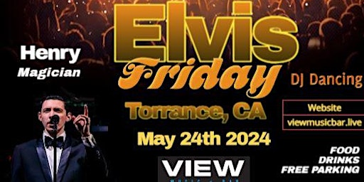 Torrance, CA  viva Vegas Magic Show tributing Elvis King of Rock and Roll primary image