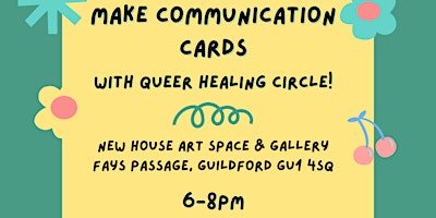 Imagen principal de Queer Healing Circle - Communication Cards Workshop