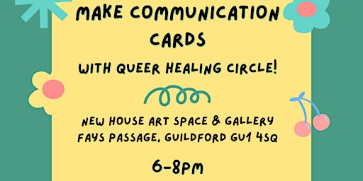Primaire afbeelding van Queer Healing Circle - Communication Cards Workshop