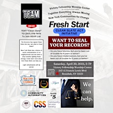 Fresh Start Clean Slate Initiative Informational