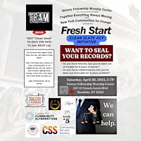 Hauptbild für Fresh Start Clean Slate Initiative Informational