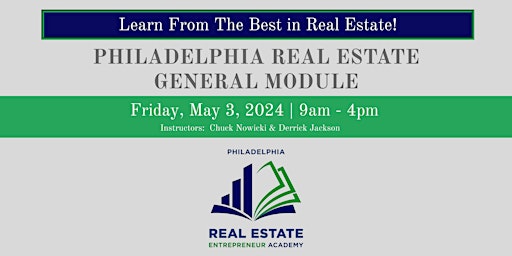 Immagine principale di Philadelphia Real Estate General Module 
