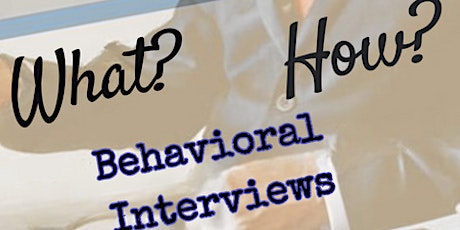 Behavior-Based Interviewing to Find the Best Match for the Job.