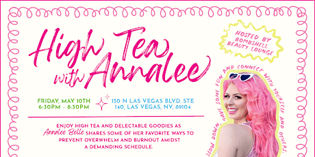 High Tea with Annalee at Bombshell Beauty Lounge