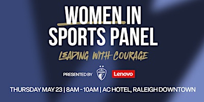 Women in Sports Panel: Leading With Courage primary image