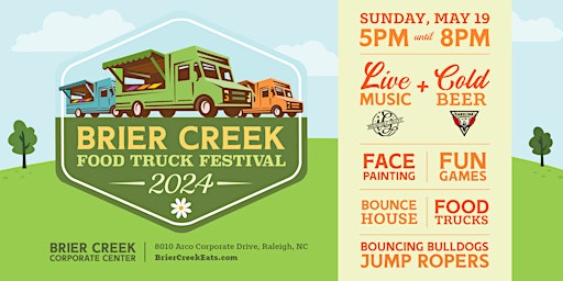 Imagem principal do evento Spring Brier Creek Food Truck Festival
