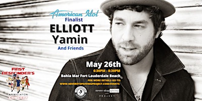 Imagem principal do evento First Responder's Appreciation Concert with American Idol's Elliott Yamin