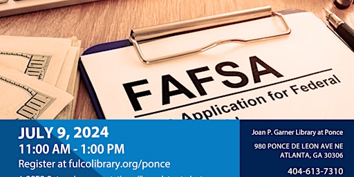 Hauptbild für Financial Aid/FAFSA Event