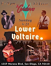 Live Music with Lower Voltaire at The Cordova Bar