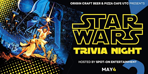 Imagem principal do evento Star Wars! Trivia hosted by Spot-On Entertainment