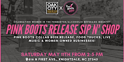 Pink Boots Release Sip n' Shop primary image