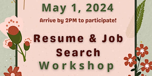 Hauptbild für Resume & Job Search Workshop