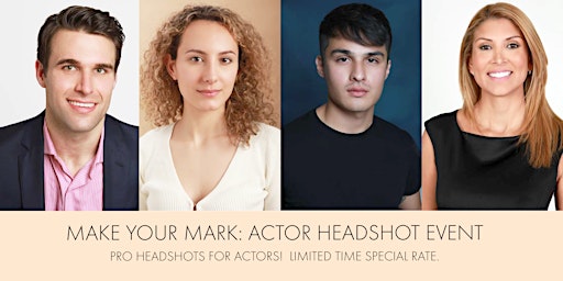 Imagem principal do evento Fairway Studios Presents... NYC Actors Headshot Photography