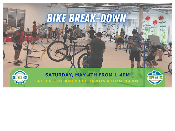 Bike Breakdown MAY Event!