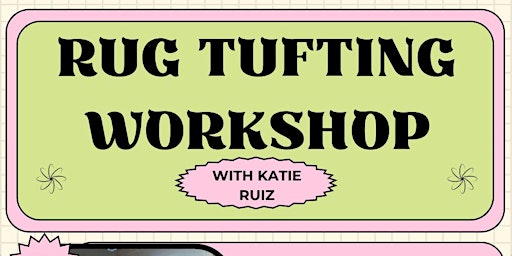 Imagem principal do evento Rug Tufting workshop