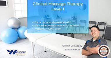 Image principale de Clinical Massage Therapy : Level 1