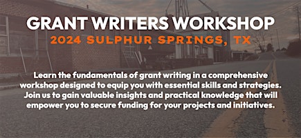Basics of Grant Writing Workshop primary image