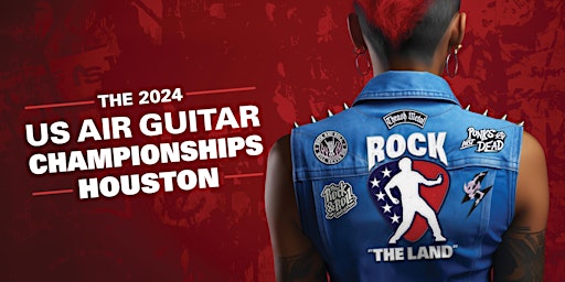 Imagen principal de 2024 US Air Guitar Regional Championships - Houston, TX
