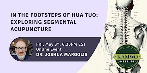 Hauptbild für In the Footsteps of Hua Tuo: Exploring Segmental Acupuncture