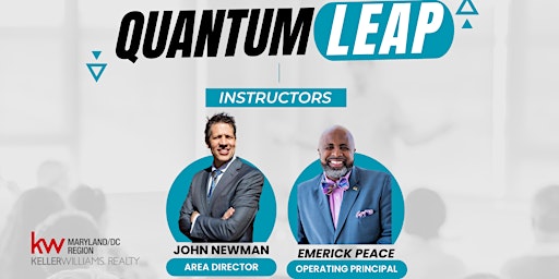 Quantum Leap with John Newman & Emerick Peace primary image