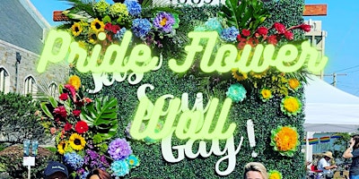 Imagem principal do evento Project Pride Flower Wall