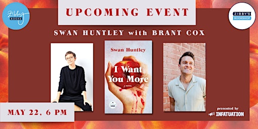 Book launch party! Swan Huntley with Brant Cox of The Infatuation primary image
