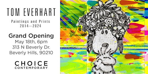 Tom Everhart at the Grand Opening of Choice Contemporary Beverly Hills  primärbild