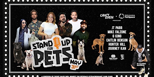 Immagine principale di Stand Up For Pets Comedy Show @ Annenberg PetSpace 