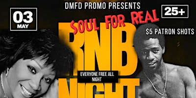 Primaire afbeelding van FIRST Friday R&B Night Soul For Real