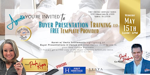 Primaire afbeelding van Real Estate Agents - Buyer Presentation Training
