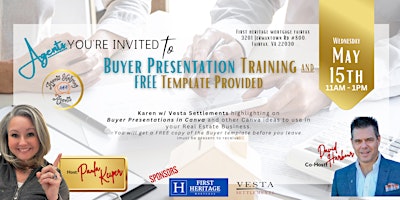 Image principale de Real Estate Agents - Buyer Presentation Training