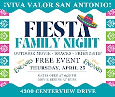 Image principale de Family Fiesta Night Hosted by Valor San Antonio