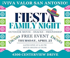 Imagem principal do evento Family Fiesta Night Hosted by Valor San Antonio