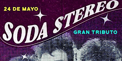 Imagen principal de Un Gran Tributo a SODA STEREO en VIVO  . . Show y Baile