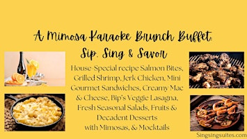 Imagem principal do evento A Mimosa Karaoke Brunch Buffet: Sip, Sing & Savor