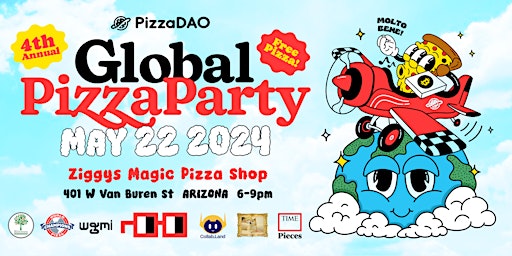 Primaire afbeelding van Global Pizza Party by PizzaDAO