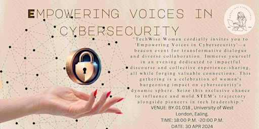 Primaire afbeelding van Empowering Voices in Cybersecurity