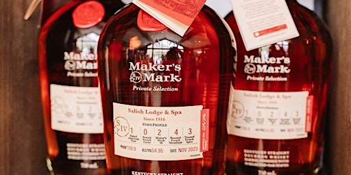 Image principale de Maker's Mark Gourmet Pairing Dinner at the Salish Lodge and Spa