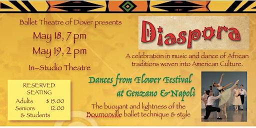 DIASPORA, FLOWER FESTIVAL & NAPOLI primary image