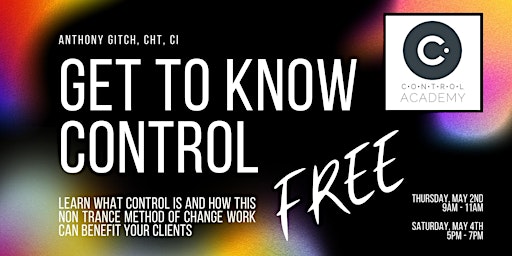 Copy of Get To Know CONTROL primary image