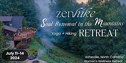 Imagem principal do evento ZENhike Women's Wellness Retreat ~ Asheville, NC