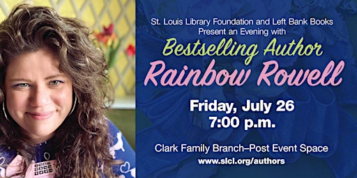 Author Event - Rainbow Rowell, "Slow Dance" primary image