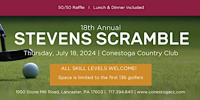 Immagine principale di 18th Annual Stevens Scramble 