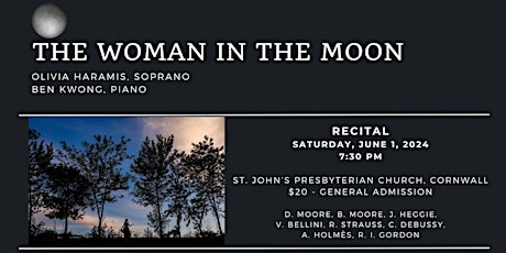 Recital: The Woman in the Moon - Cornwall Edition
